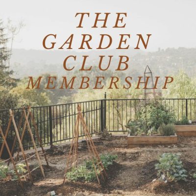 garden club membership